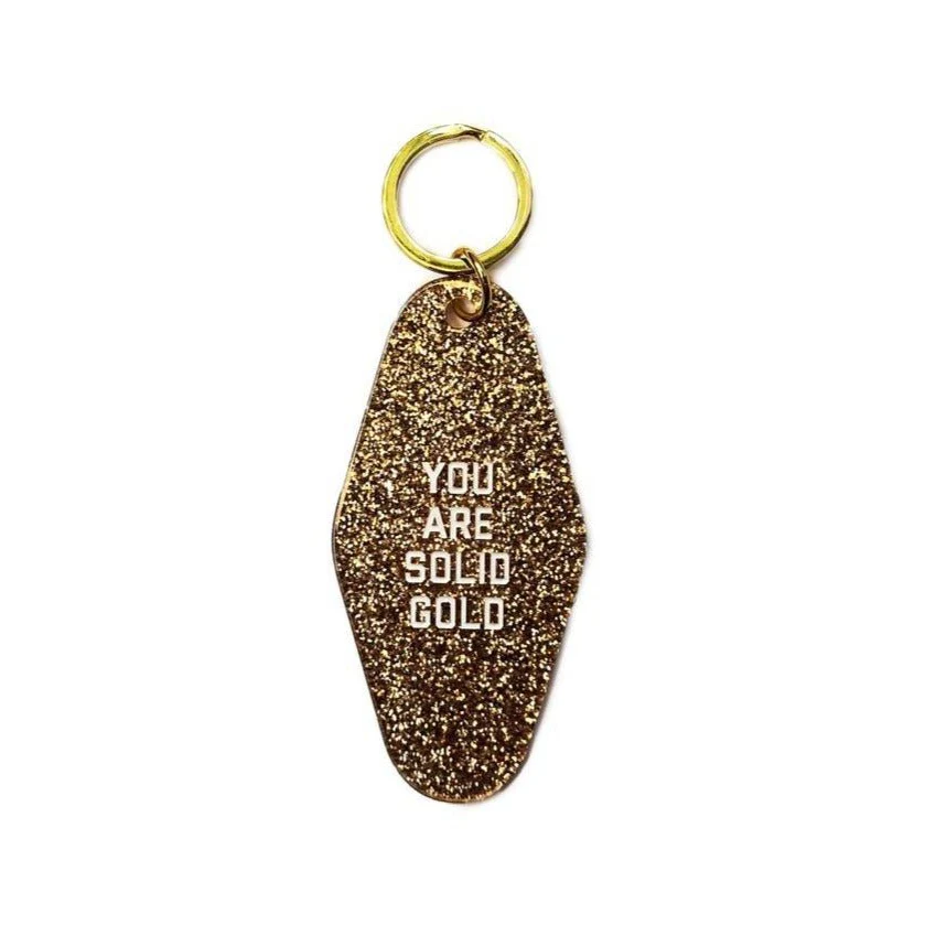 You Are Solid Gold Motel Key Tag - Image 3