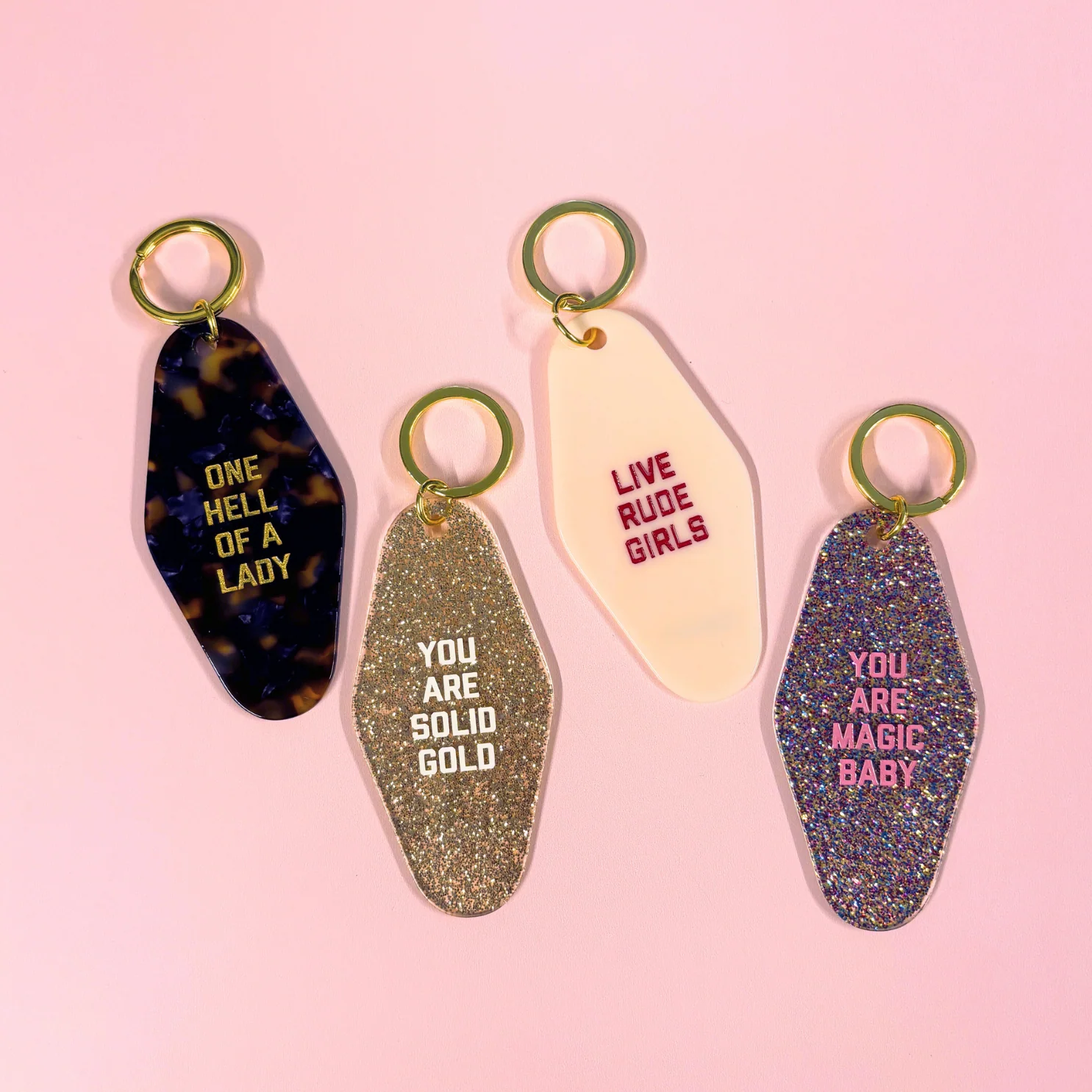 Live Rude Girls Motel Key Tag - Image 6