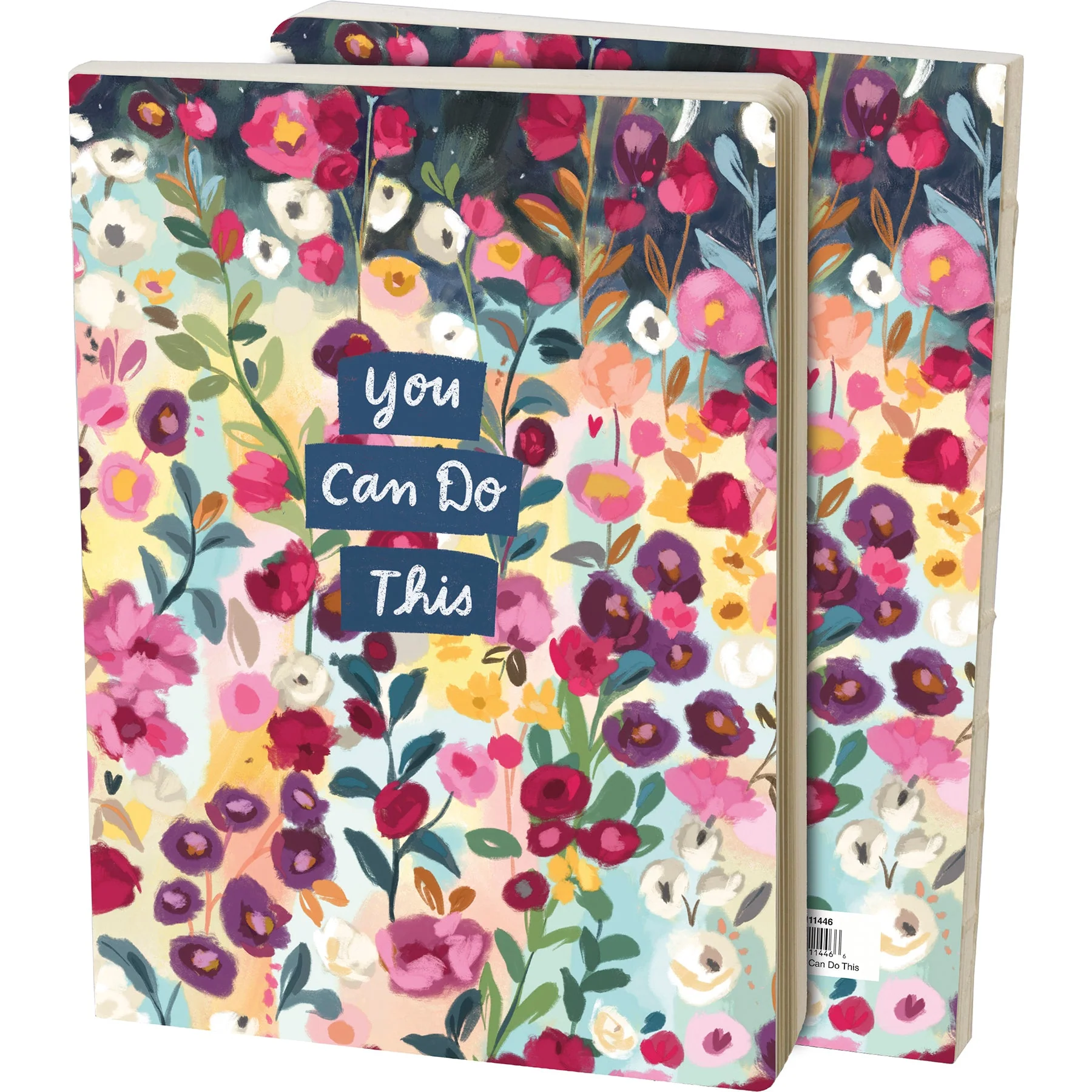 You Can Do This Journal | Double-Sided Floral Design Notebook - Image 2
