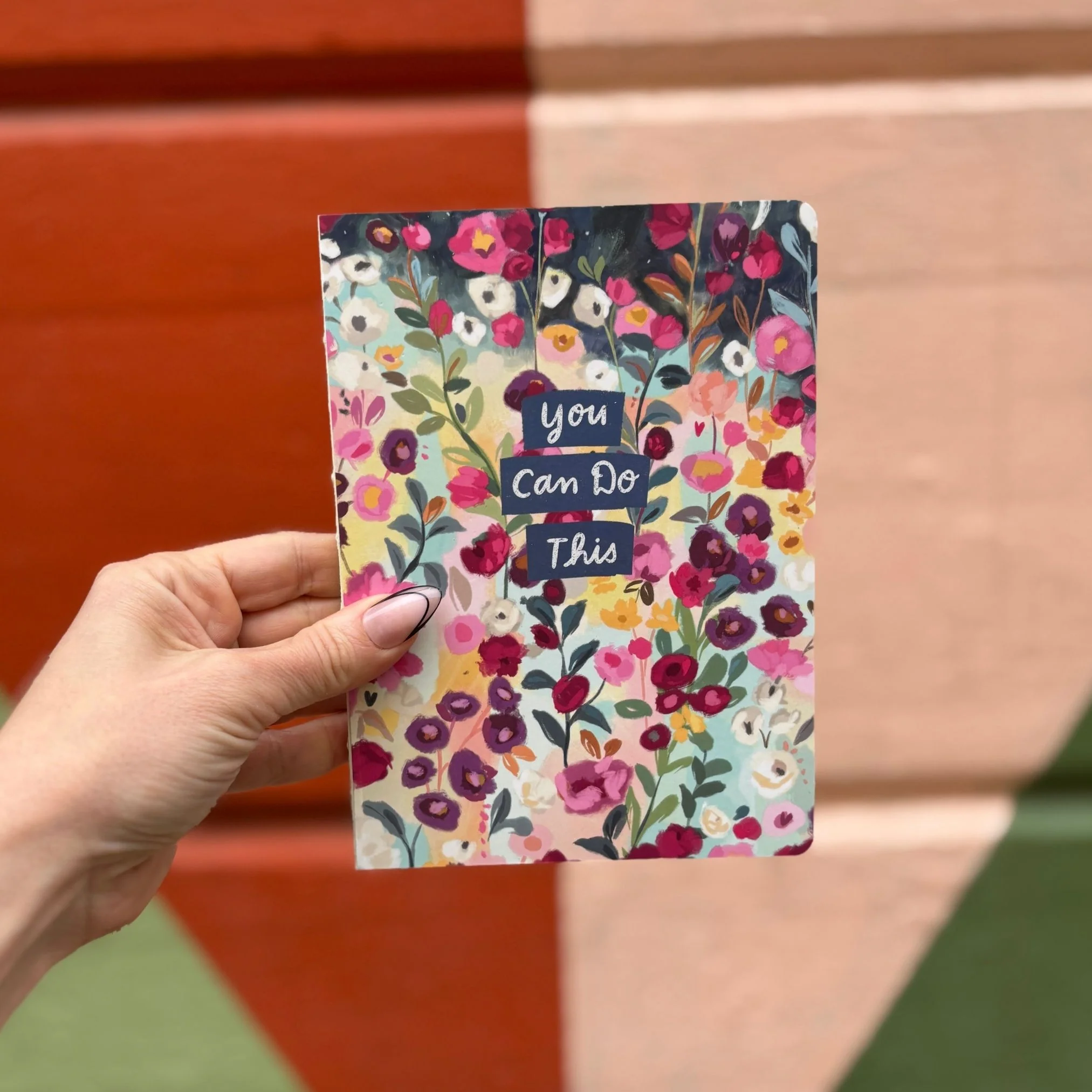 You Can Do This Journal | Double-Sided Floral Design Notebook - Image 3