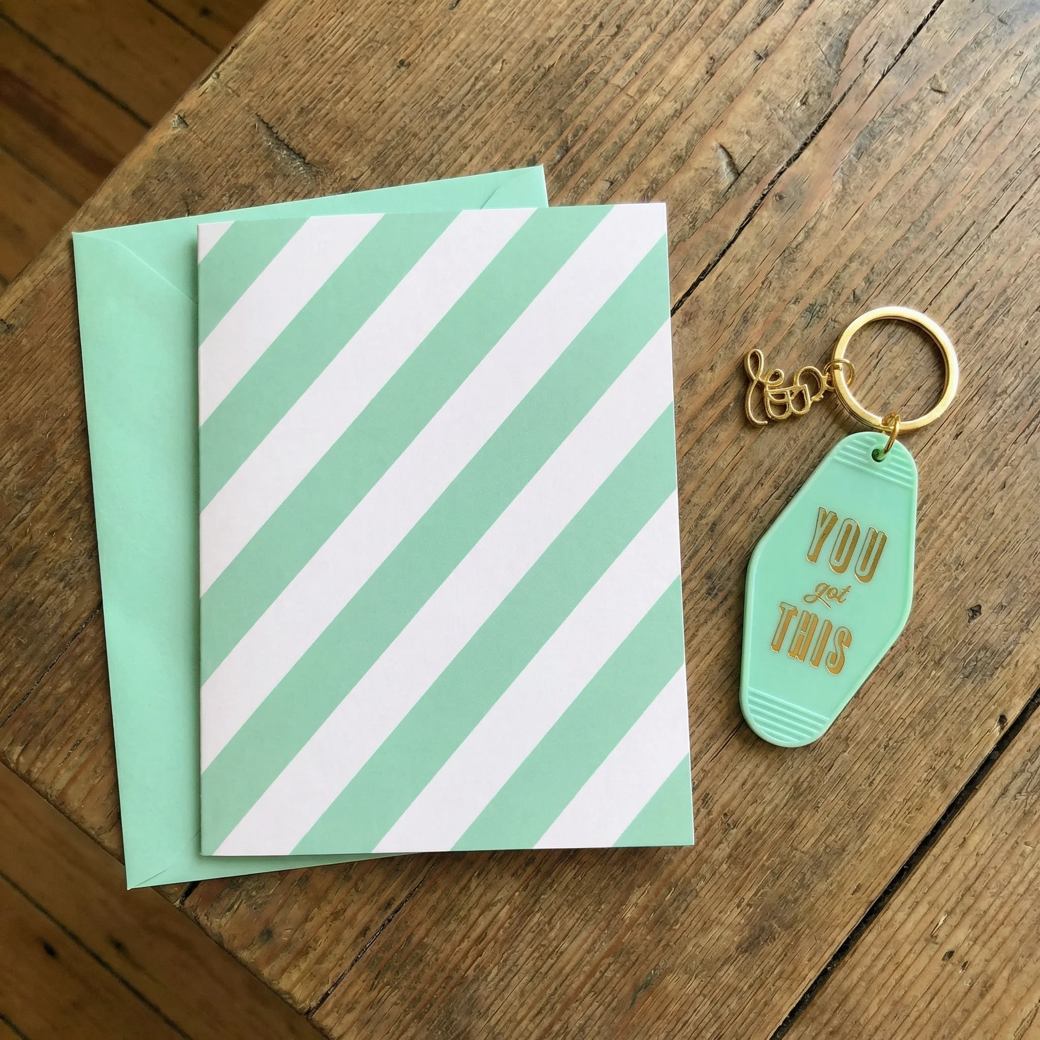 You Got This Motel Style Keychain with Greeting Card | Gift for Her - Image 5
