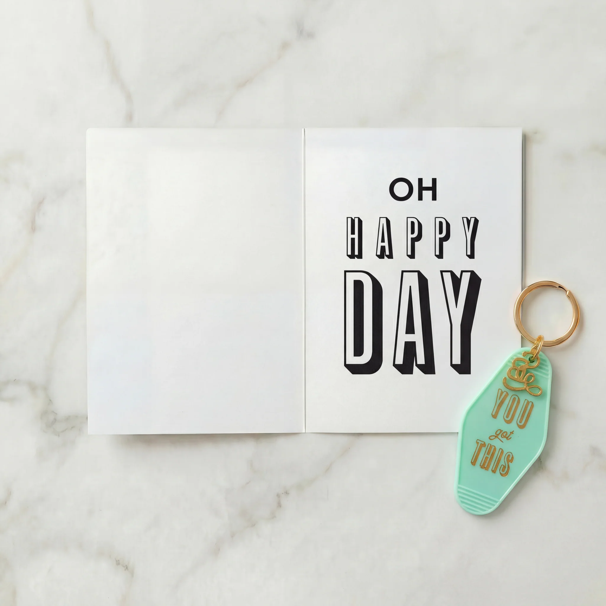 You Got This Motel Style Keychain with Greeting Card | Gift for Her - Image 6