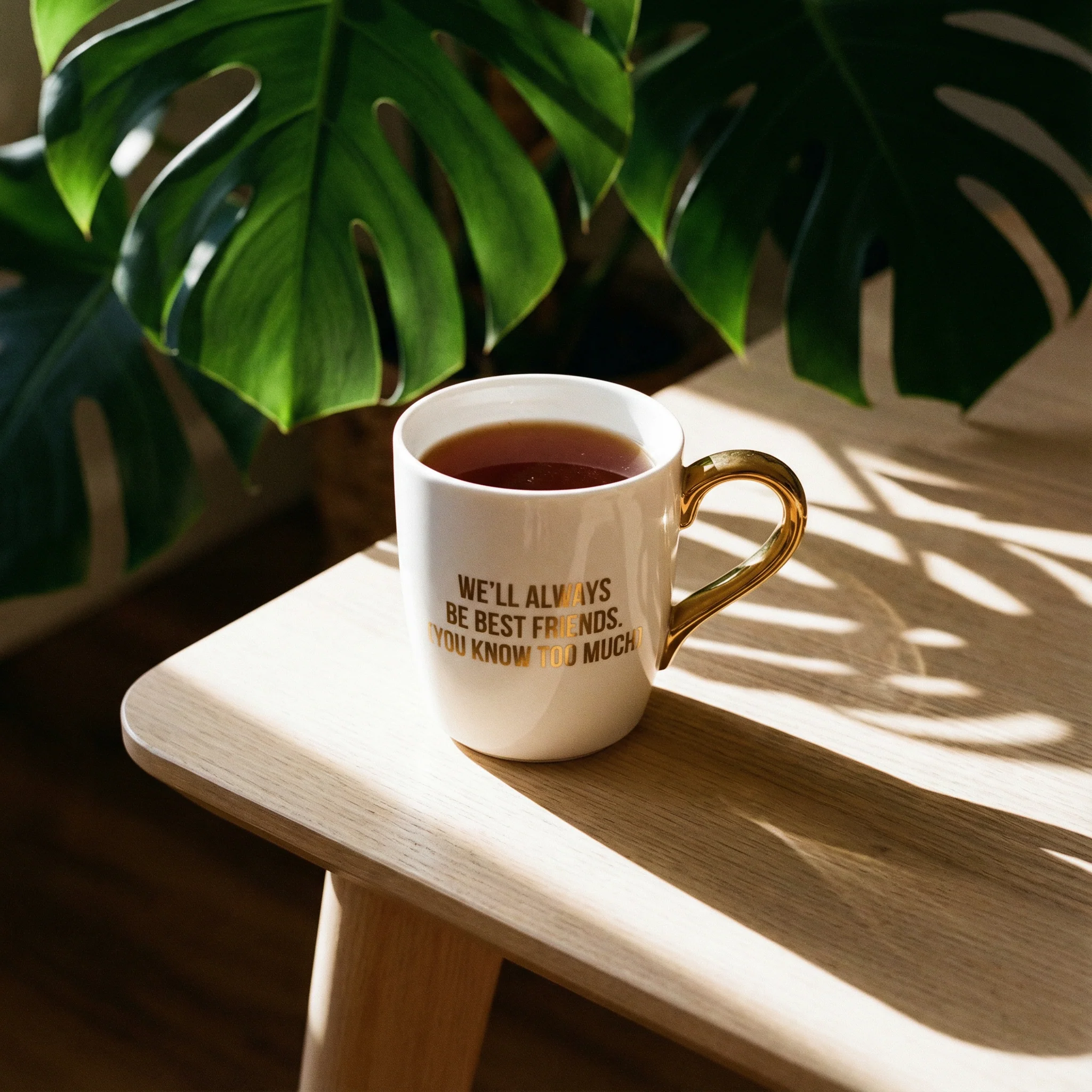 You & I Are More Than Friends Dish Towel and We'll Always Be Best Friends Mug Bundle - Image 3