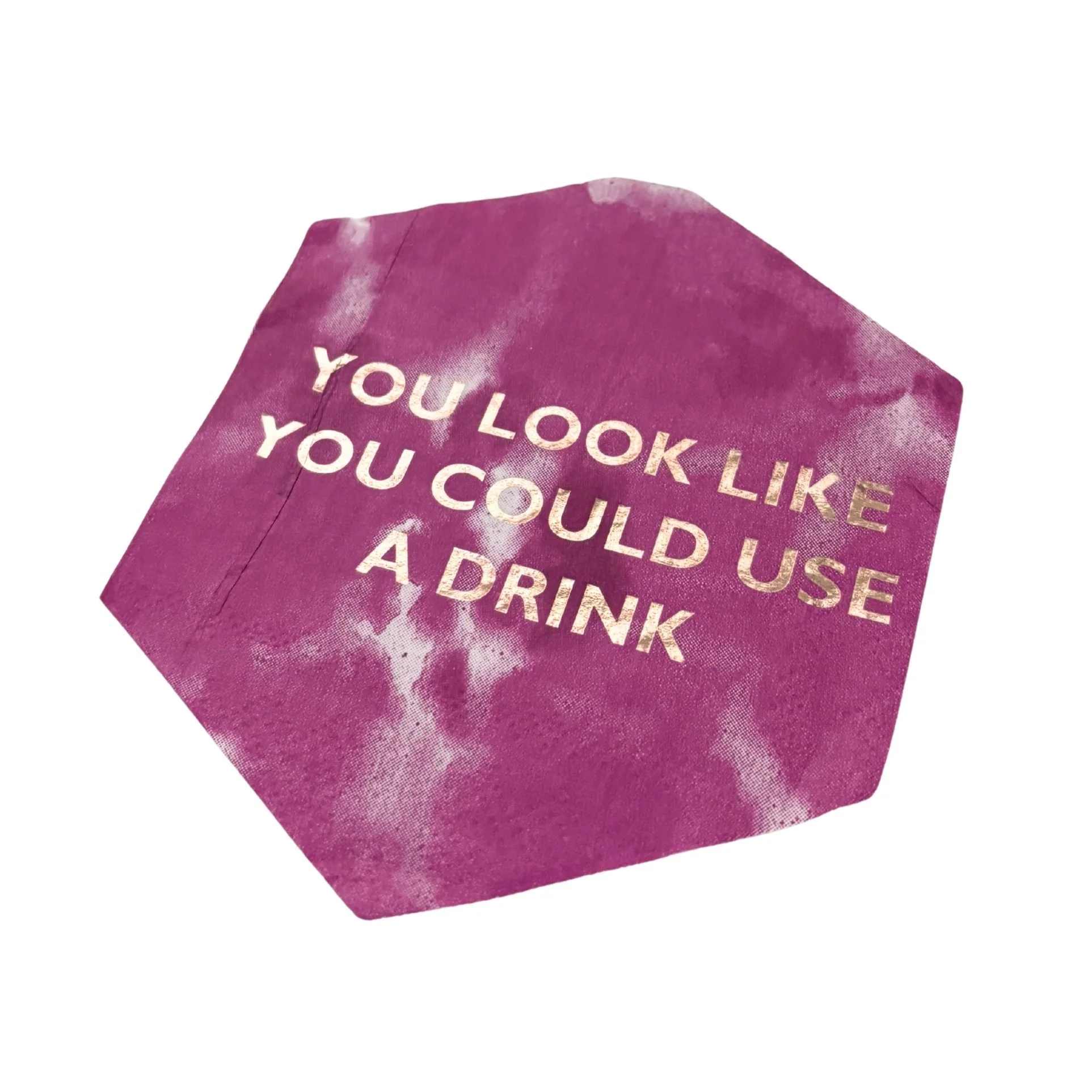 You Look Like You Could Use A Drink Die-Cut Party/Beverage/Cocktail Napkins - Image 11