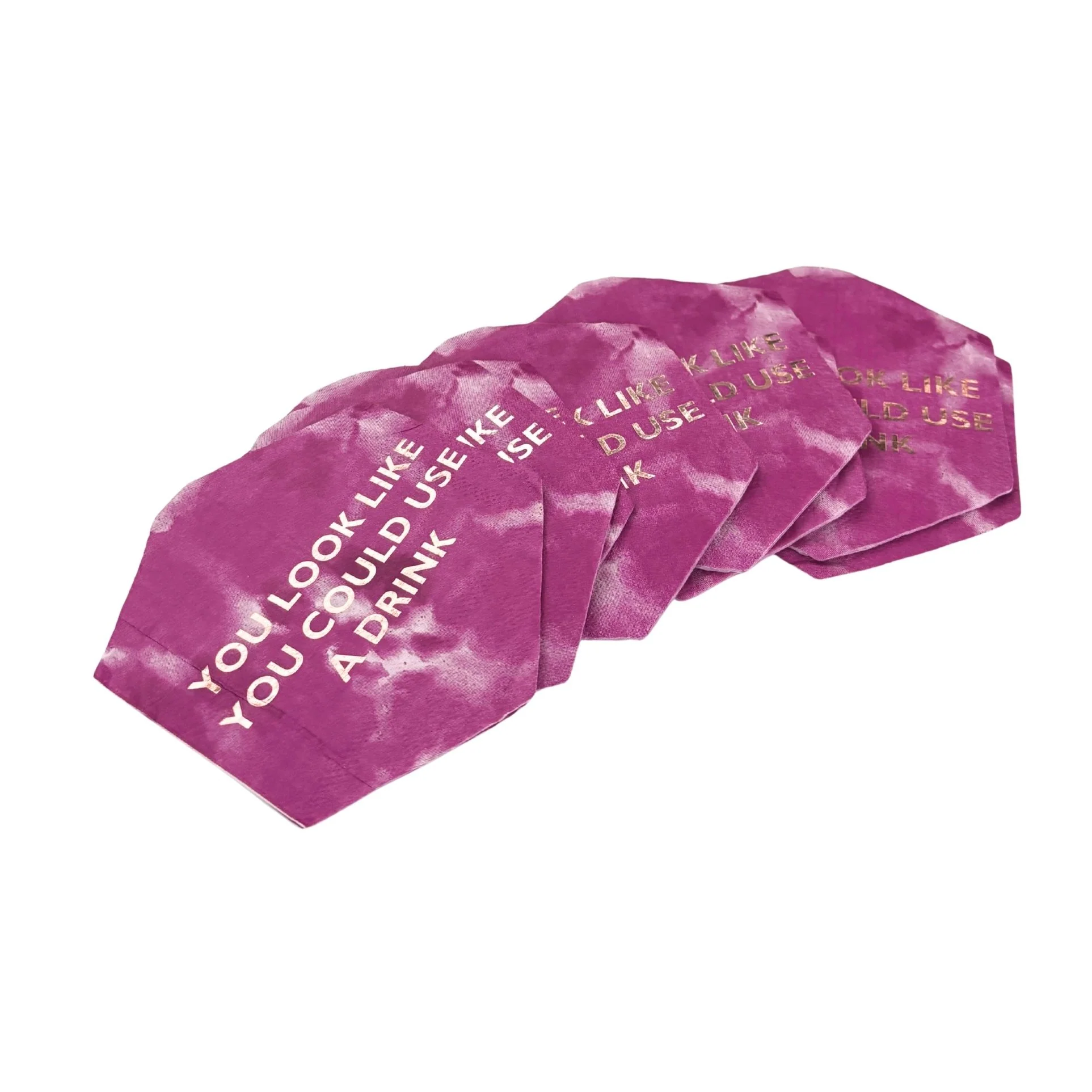 You Look Like You Could Use A Drink Die-Cut Party/Beverage/Cocktail Napkins - Image 12