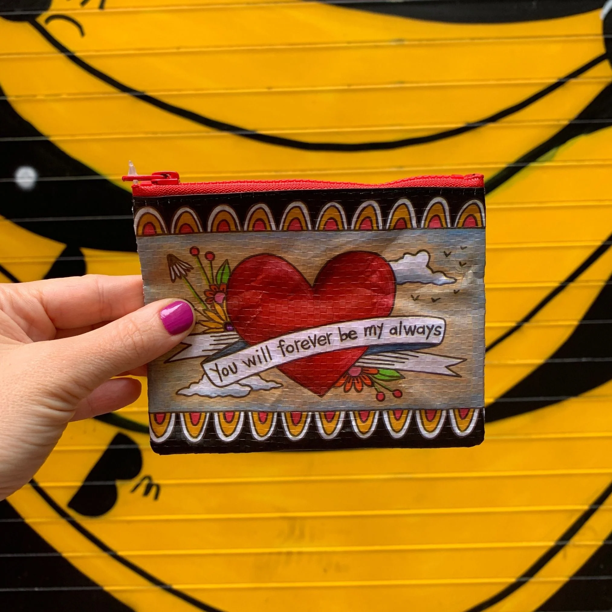 You Will Forever Be My Always Zipper Wallet | 5.25" x 4.25" - Image 2