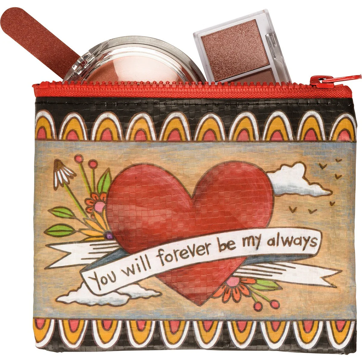 You Will Forever Be My Always Zipper Wallet | 5.25" x 4.25" - Image 3