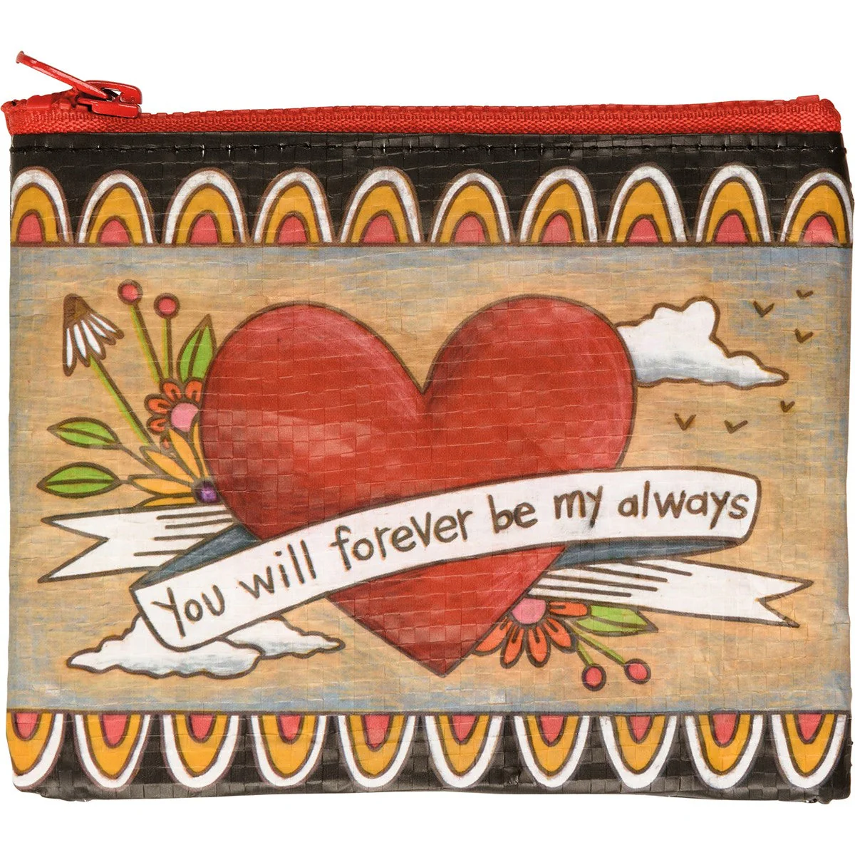 You Will Forever Be My Always Zipper Wallet | 5.25" x 4.25" - Image 5