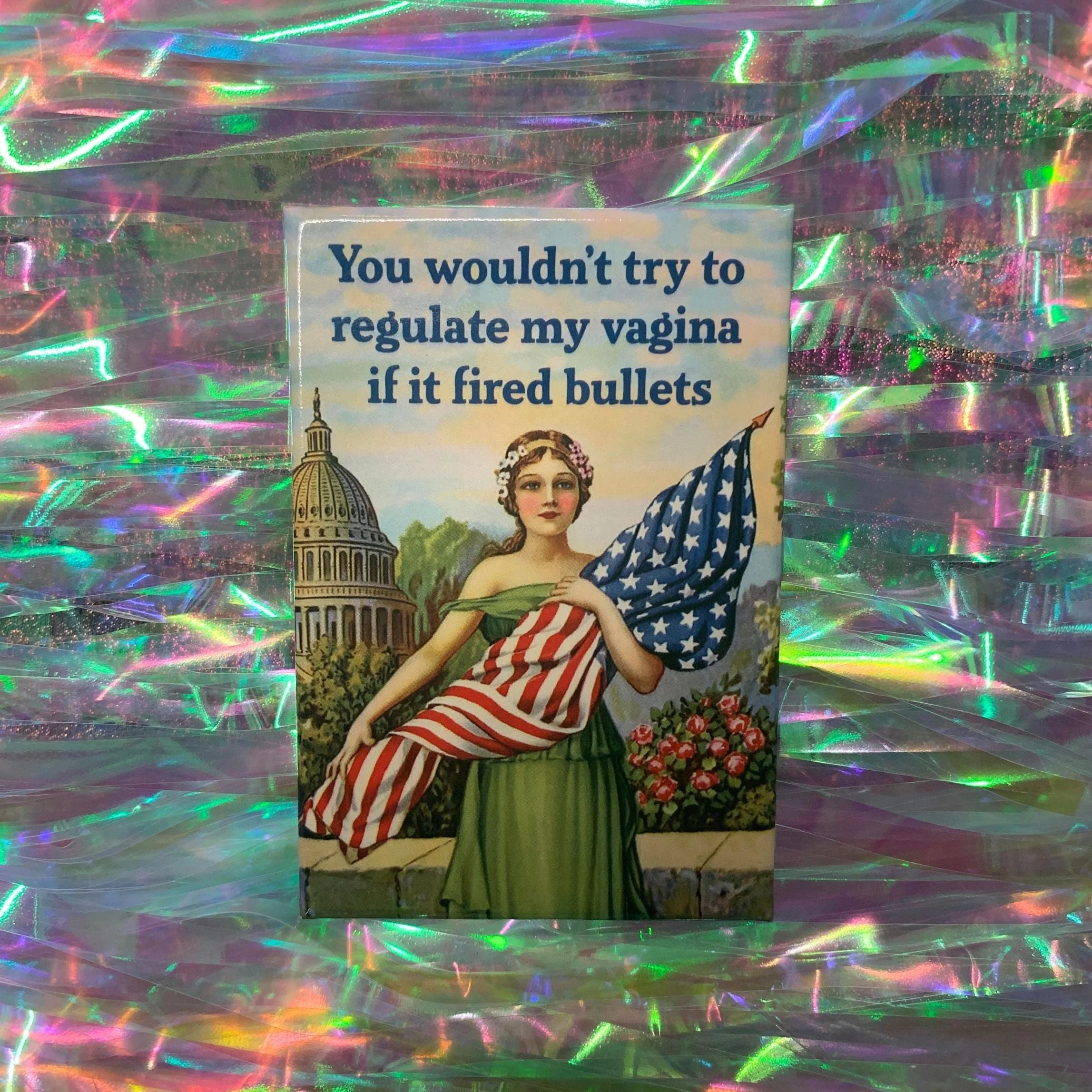 You Wouldn't Try to Regulate My Vagina Magnet - Image 2
